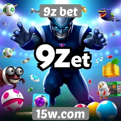 A diversidade de jogos disponíveis no 9z bet