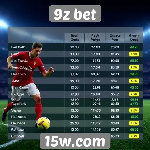 Comparativo de odds na 9z bet e concorrentes
