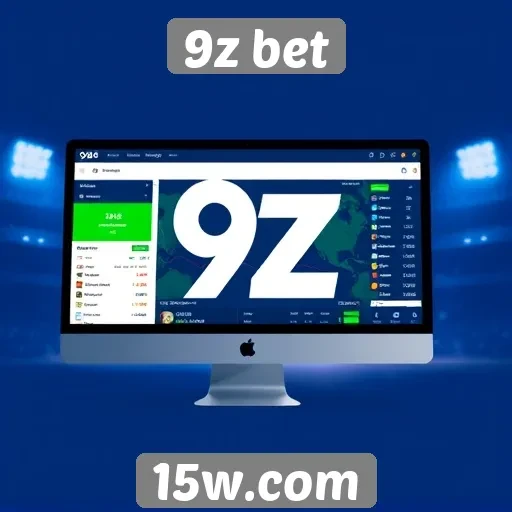 Interface amigável do site 9z bet